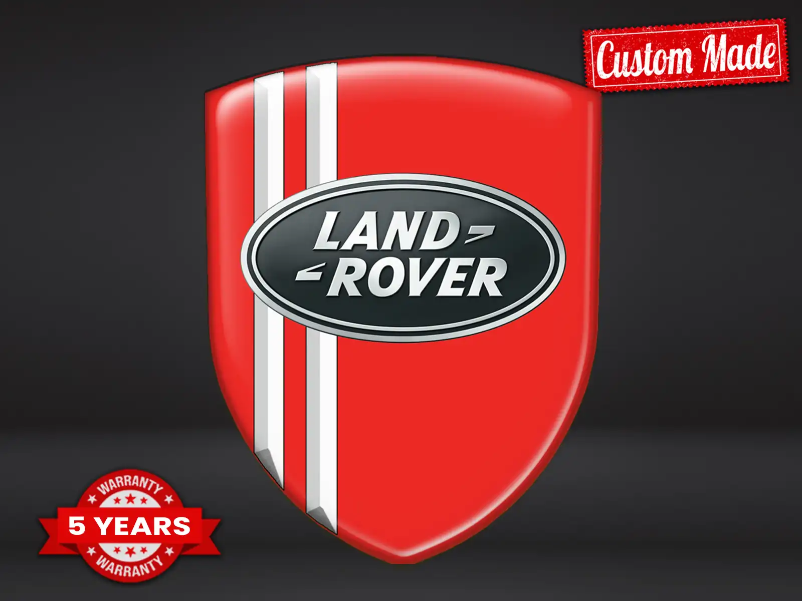 Land Rover Silicone Car Stickers Design Max Stylish Durable Pro